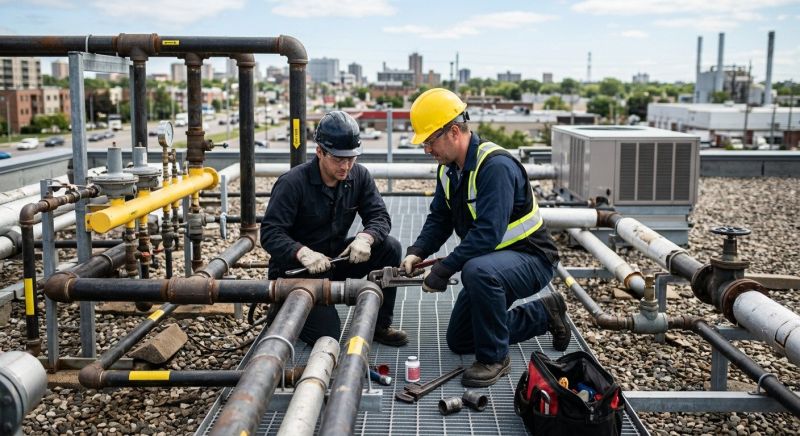 Commercial Gas Piping in Columbus, OH