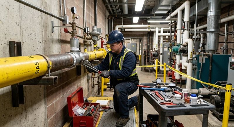Commercial Gas Piping in Columbus, OH