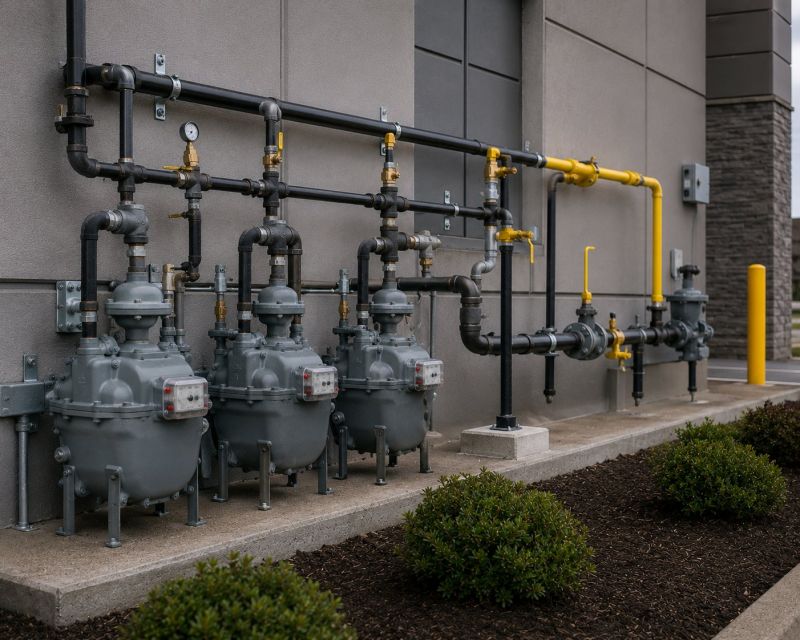 Commercial Gas Piping in Austin, TX