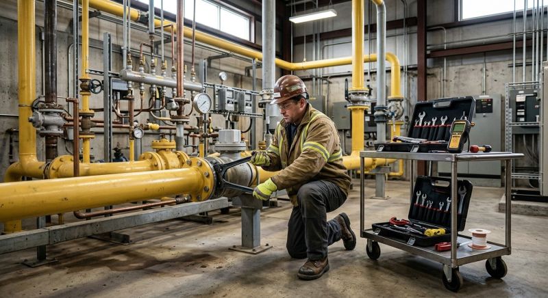 Commercial Gas Piping in Denver County, CO