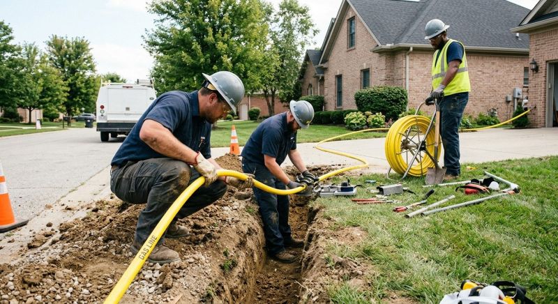 Gas Line Installation in Denver, CO