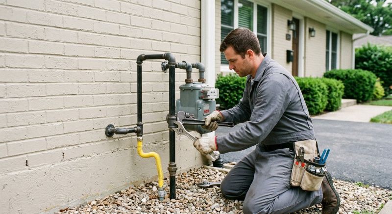 Gas Pipe Installation in Kansas City, MO
