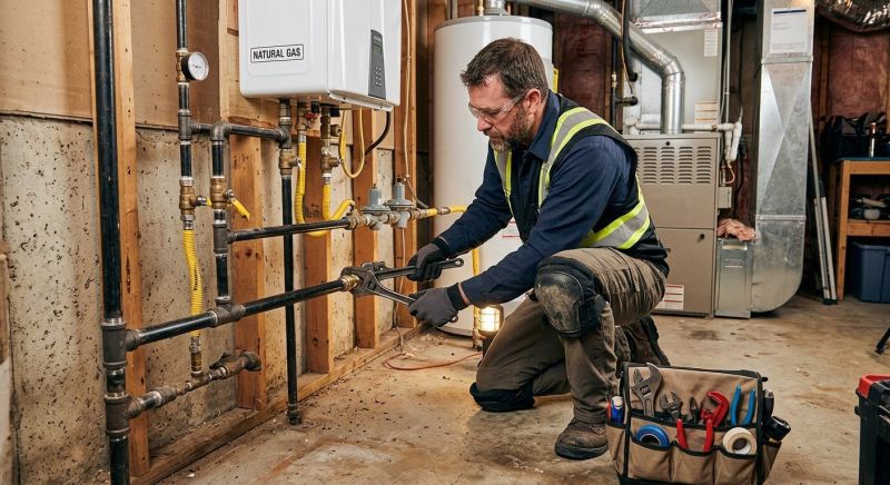 Home Gas Line Installation in Austin, TX