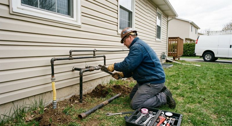 Propane Line Replacement in Columbus, OH