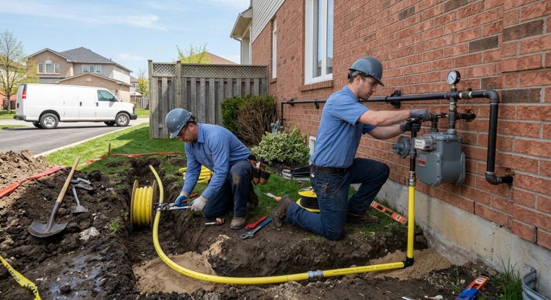Underground Gas Line Service in Fredericksburg, VA