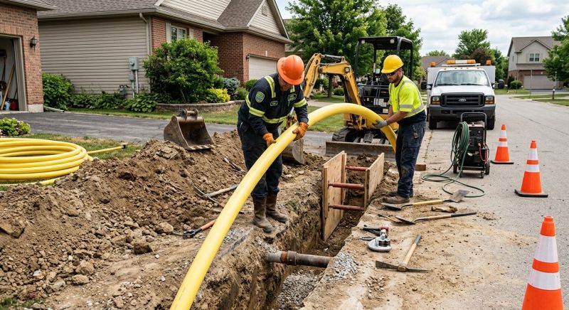 Gas Line Rerouting in San Antonio, TX