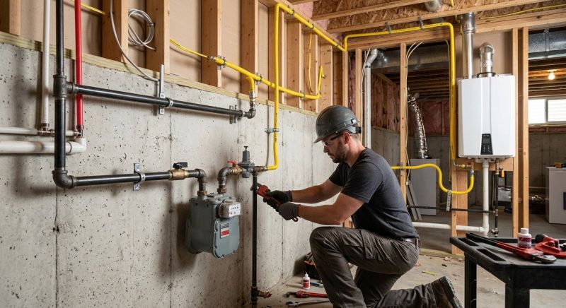Gas Plumbing Repair in Fredericksburg, VA